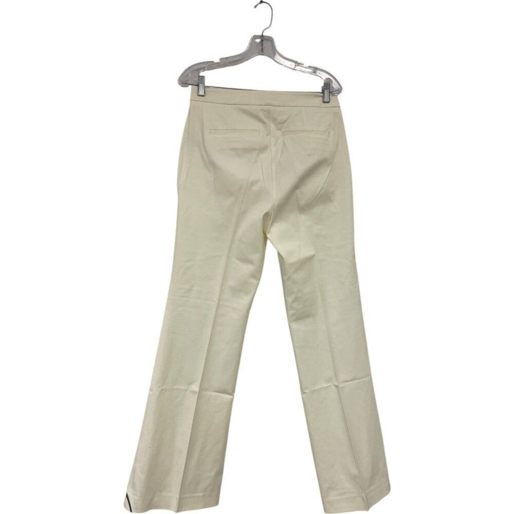 Boden Womens Bi-stretch Flared Pants trousers UK 12L US 8L Ivory R0250 NWT - Picture 3 of 10